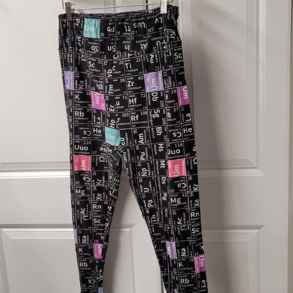 Periodic Table Leggings Pants